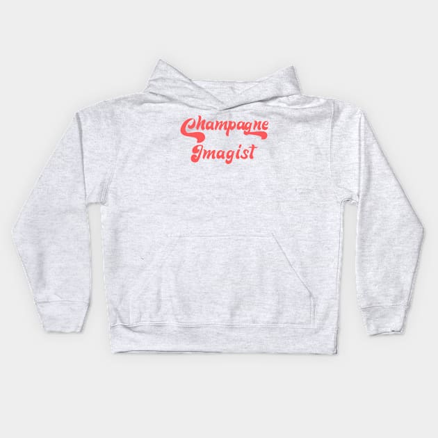 CHAMPAGNE IMAGIST Kids Hoodie by Inner System